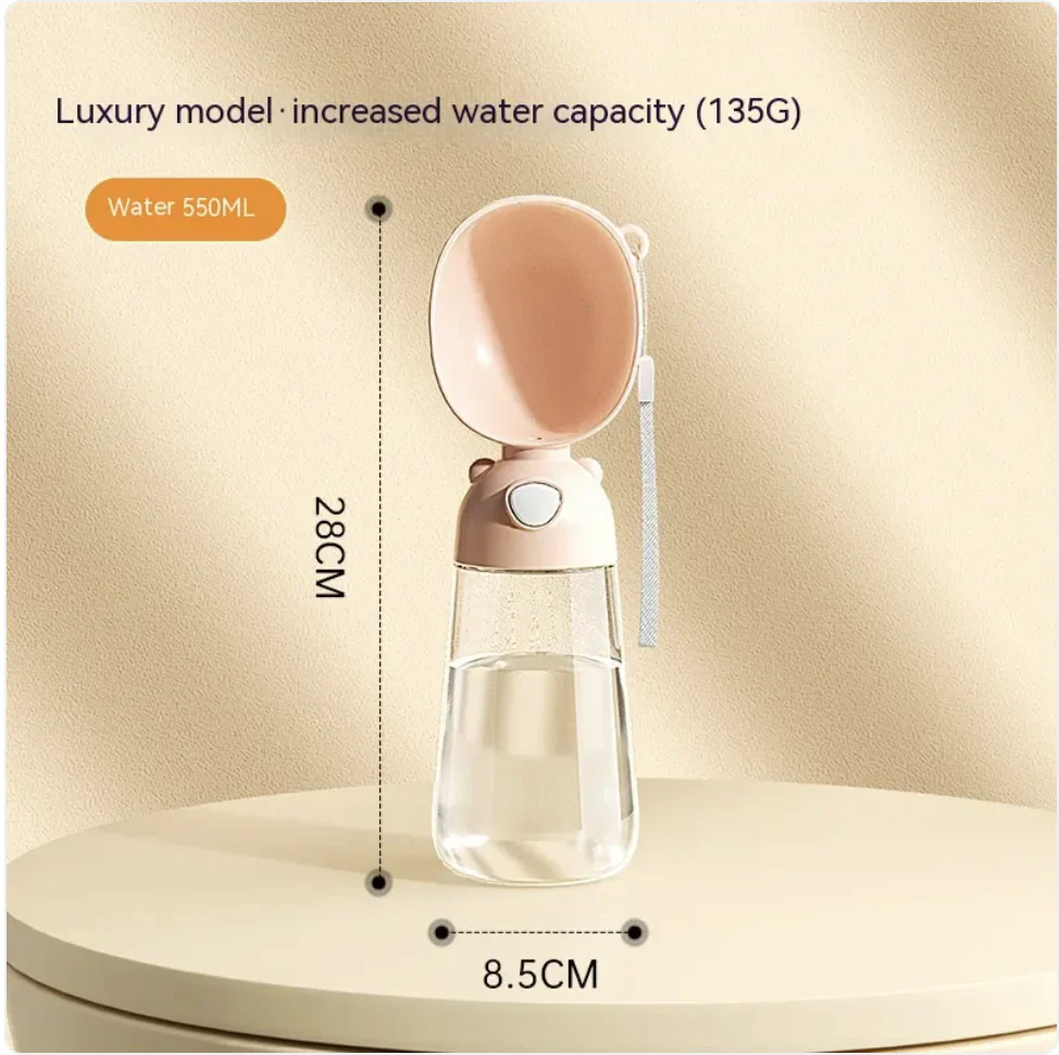 Portable Dog Water Bottle & Feeder for Pets, Travel Water Dispenser and Bowl - Image 6