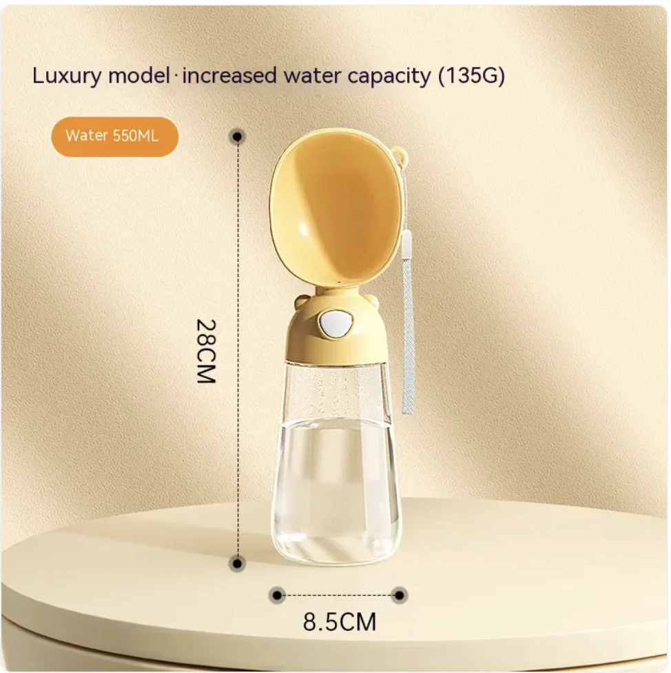 Portable Dog Water Bottle & Feeder for Pets, Travel Water Dispenser and Bowl - Image 9